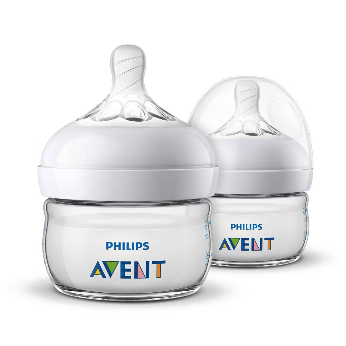 Target- Philips Avent Natural Baby Bottles with First Flow Nipples - 2oz/2pk