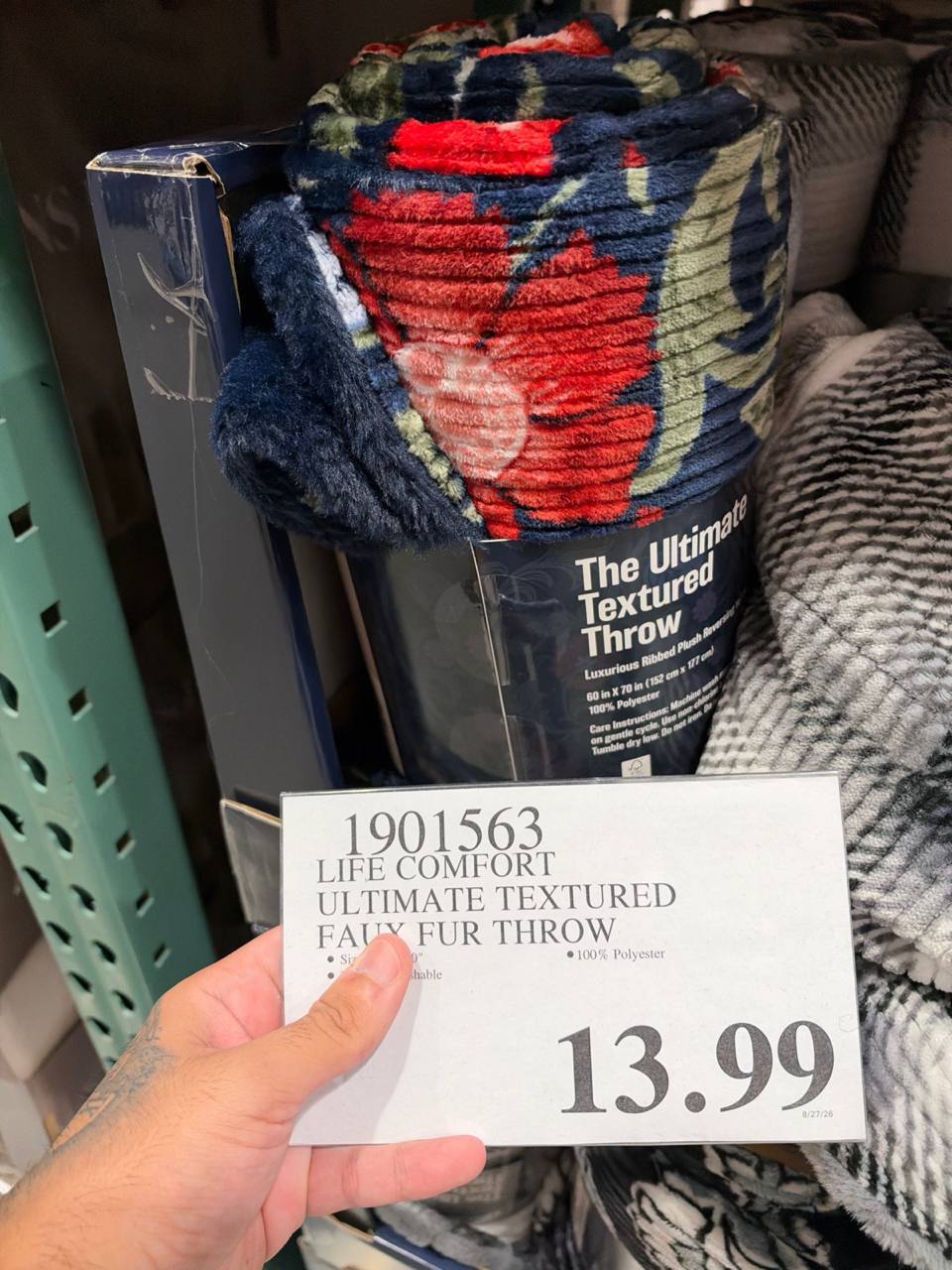 Costco- Fur Throw