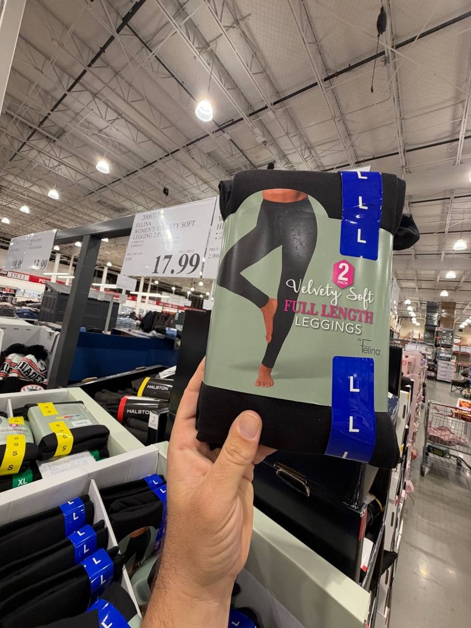Costco Fem - Felina Velvety Soft Full Length Leggings