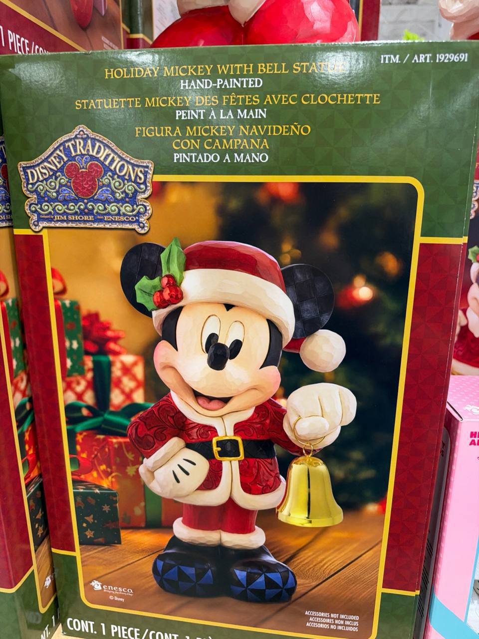 Costco- Holiday Mickey With Bell