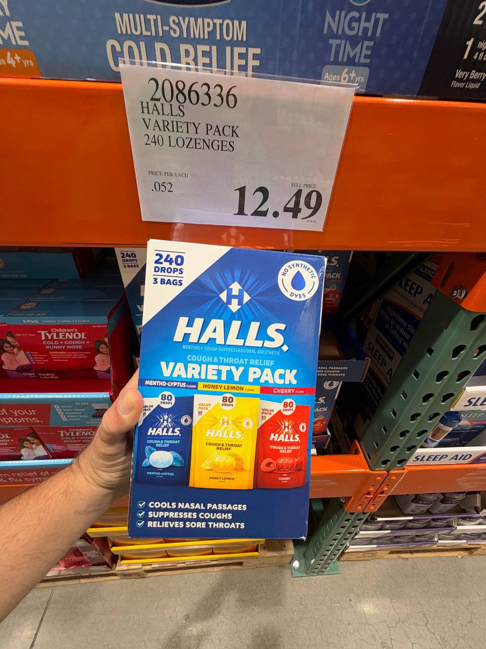 Costco - Halls Variety Pack