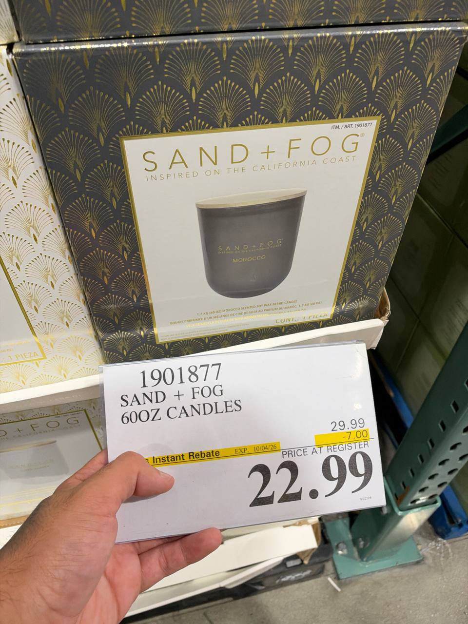 Costco- Sand + Fog Candle