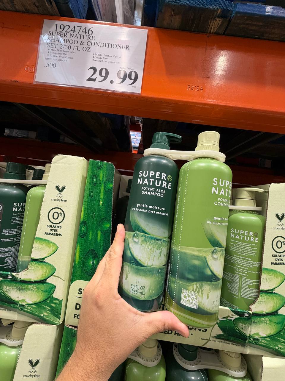 Costco - Super Nature Shampoo & Conditioner