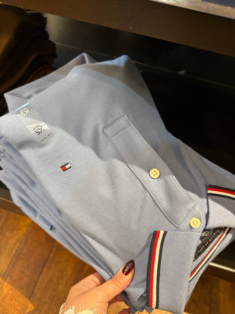 Tommy Masc- Camiseta Polo Lisa