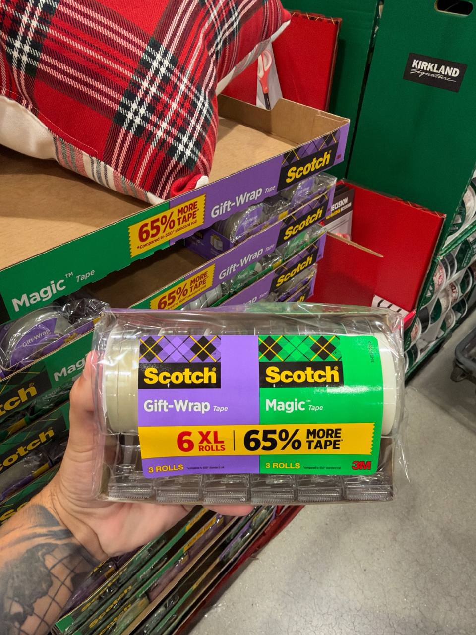 Costco- Scotch Gift-Wrap and Magic Tape
