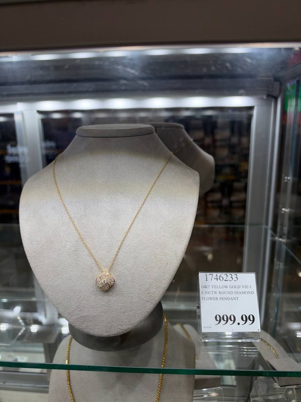 Costco - Colar 14KT Yellow Gold