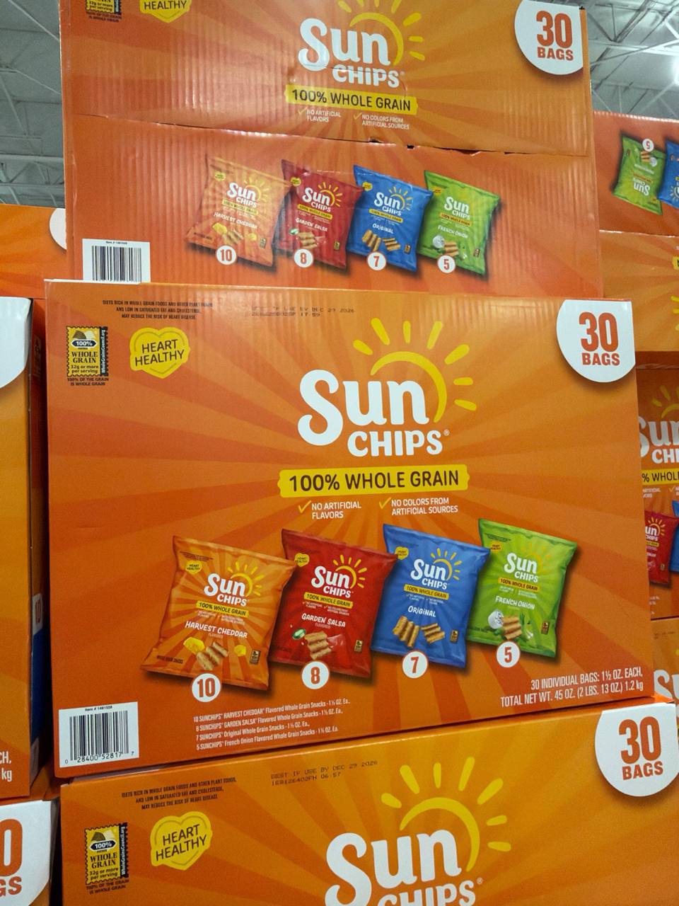 Costco- Sun Chips 30 Bags