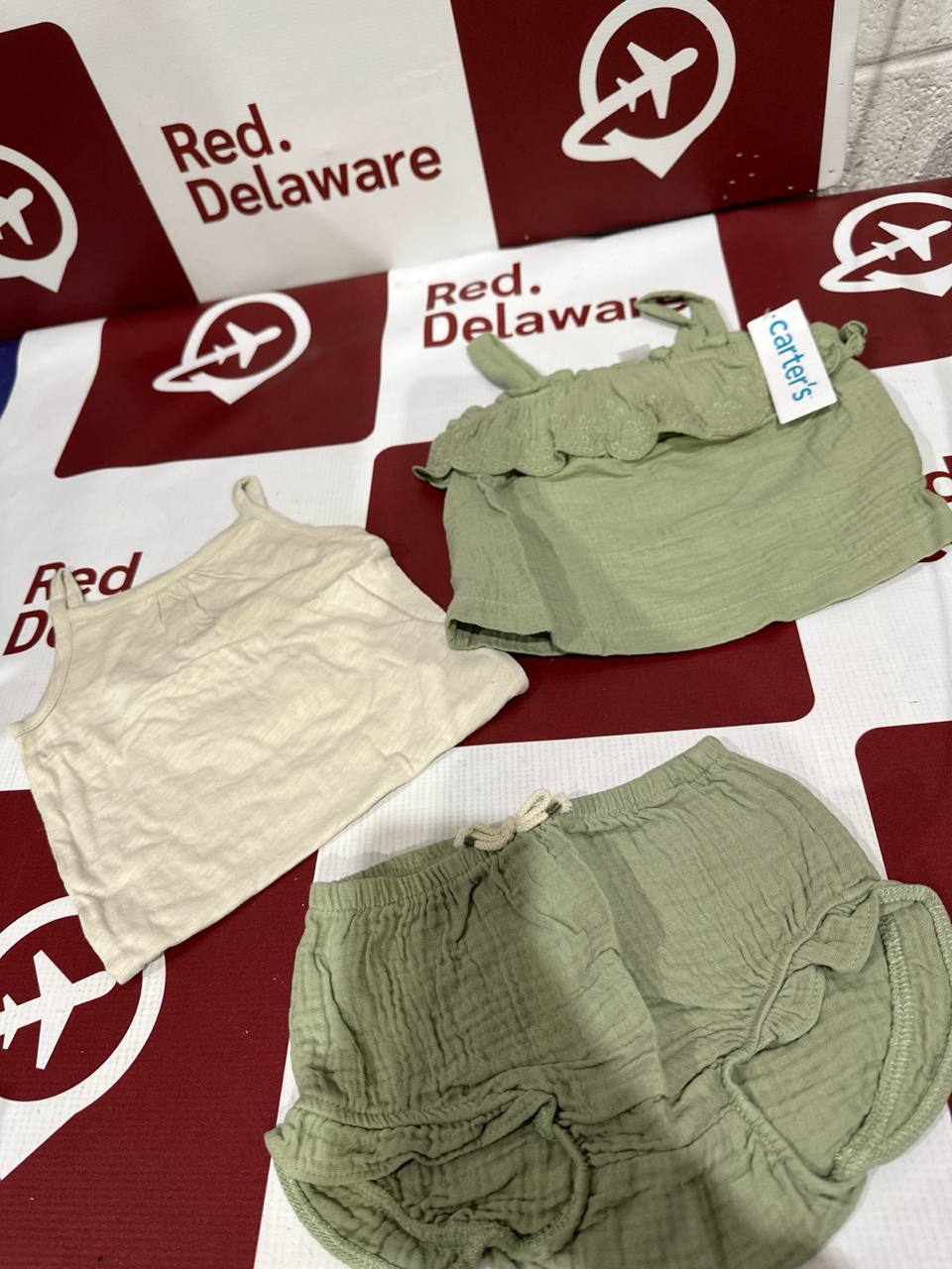 Carters Set 3 verde (E5)