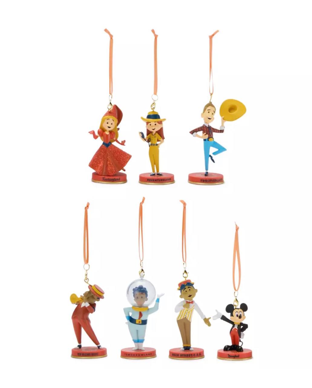 Disney - Disneyland 70th Anniversary Vault Collection Figural Ornament Set
