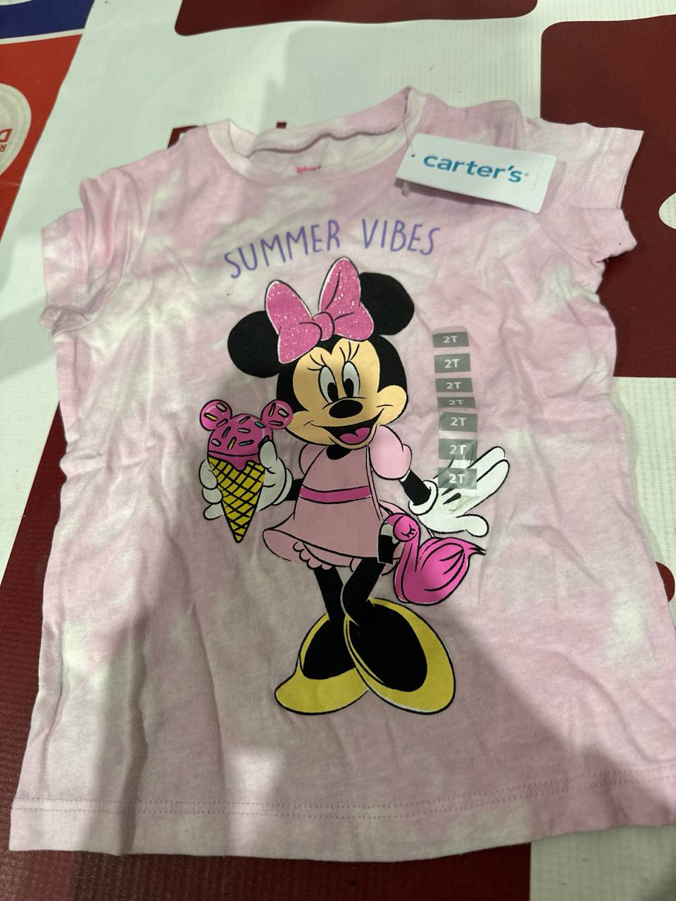 Carters Camiseta minnie (E3)