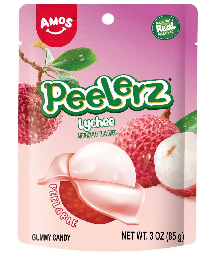 Five Below - Peelerz® Lychee Peelable Gummy Candy 3oz