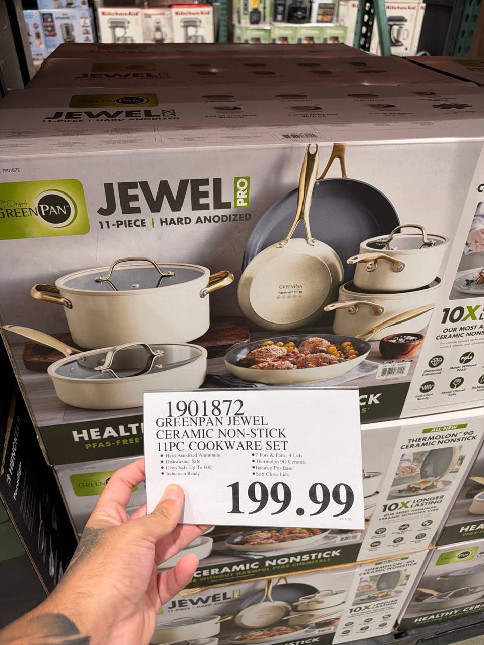Costco- Greenpan Jewel Ceramic Non- Stick