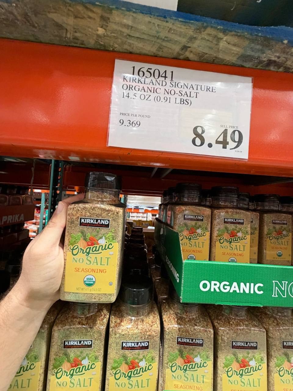 Costco - Tajin Organic No Salt Seasoning