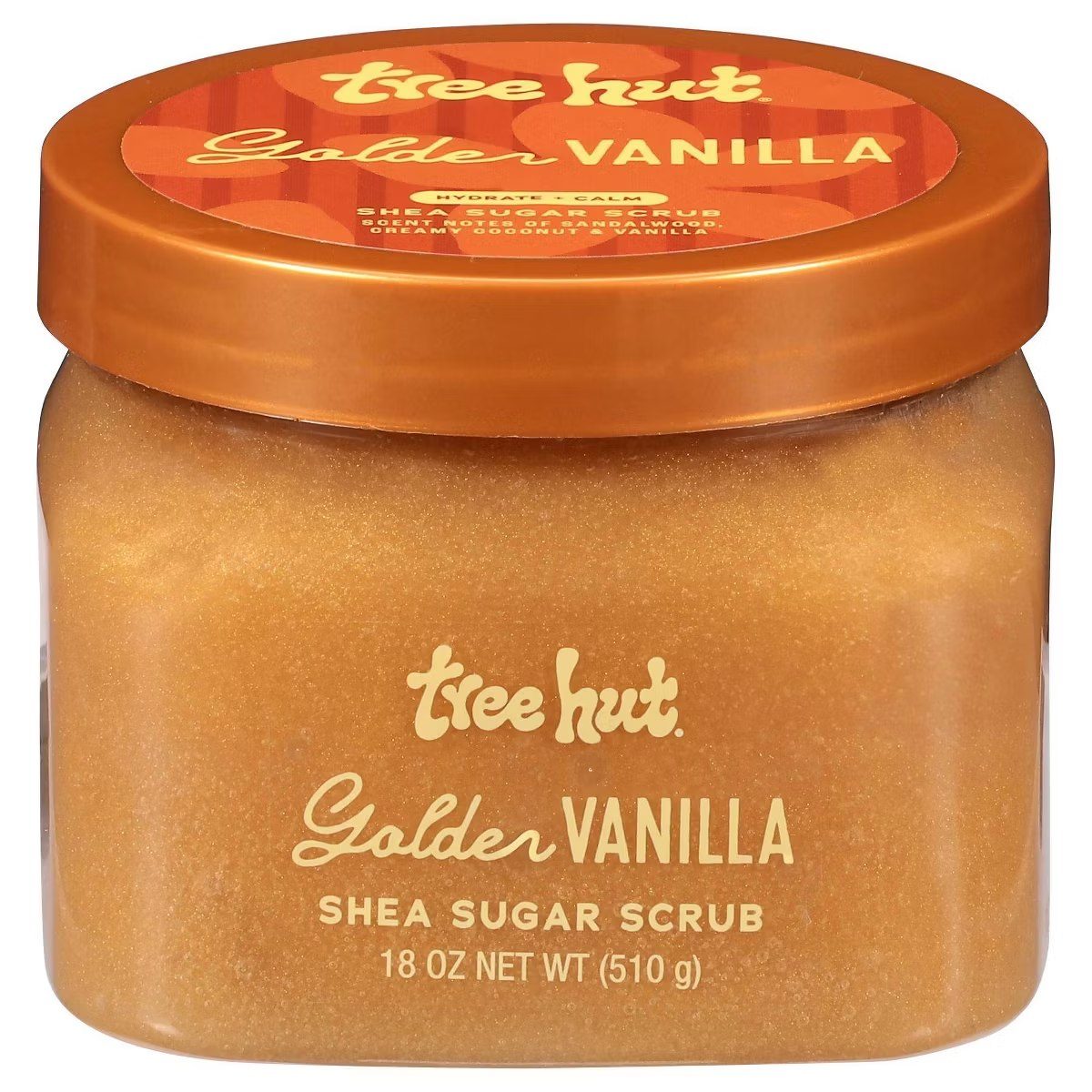 Target - Tree Hut Body Scrub - Golden Vanilla - 18oz