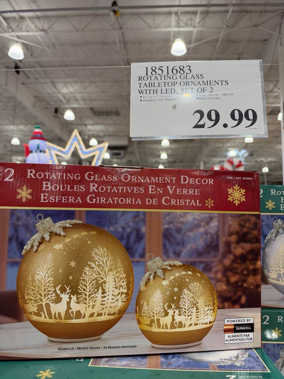 Costco- Decoração De Natal
