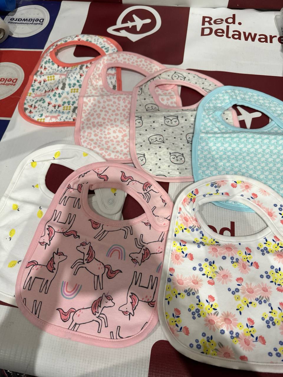 Carters Set 7 babador (E3)