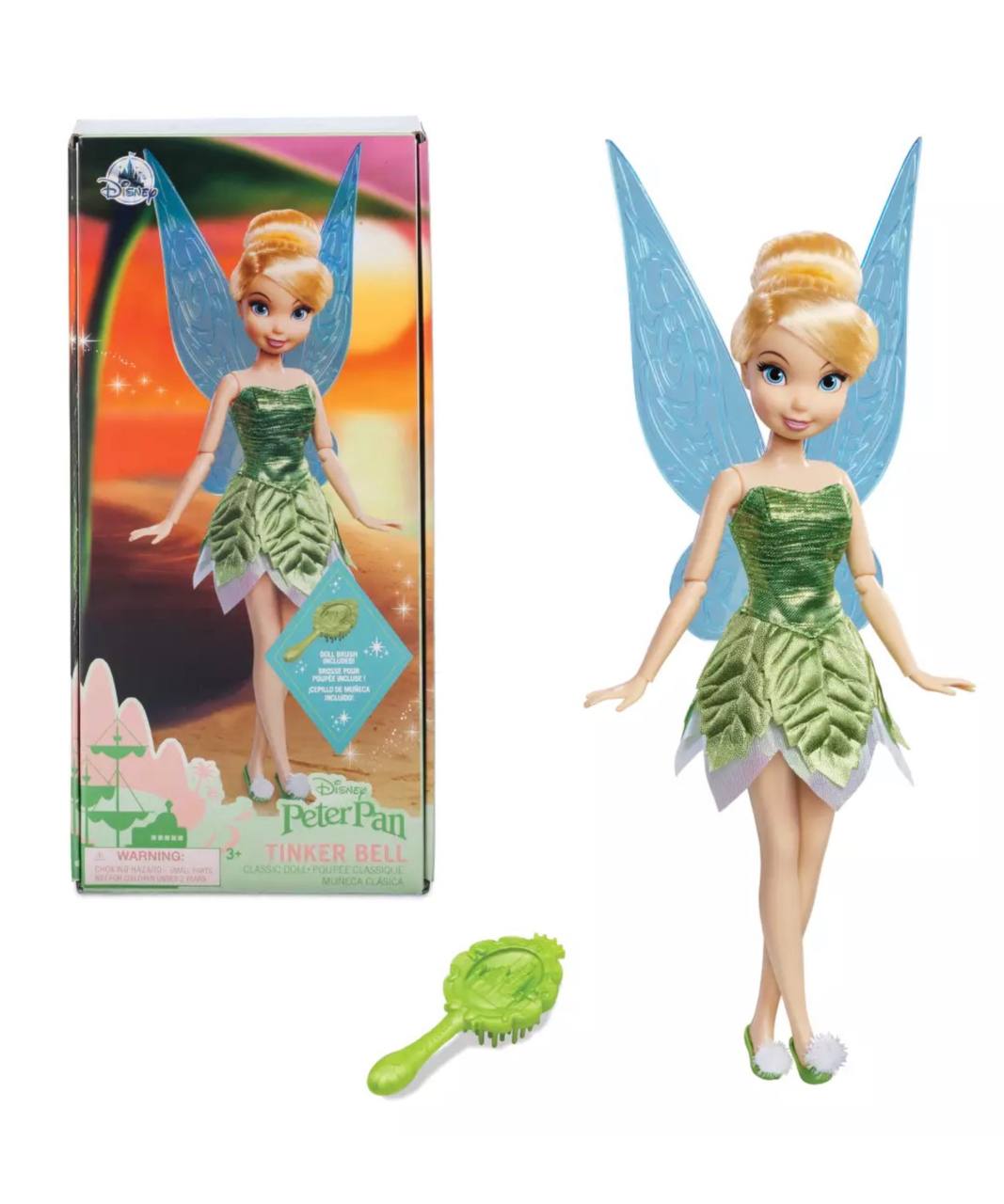 Disney - Tinker Bell Classic Doll – Peter Pan – 10''