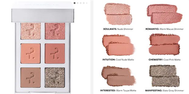 Sephora - PATRICK TA Major Dimension Dream Date Essential Artistry Edit Eyeshadow Palette