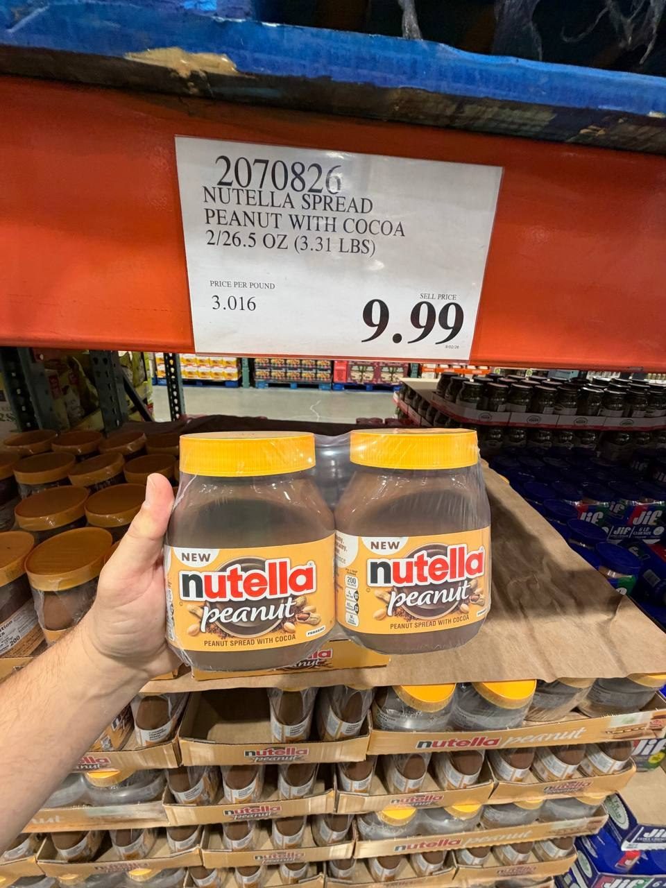 Costco - Nutella 2pack Peanut