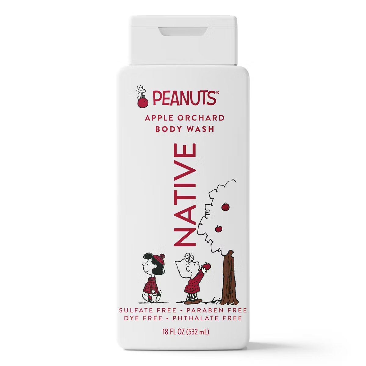 Target - Native Peanuts Limited Edition Body Wash - Apple Orchard - 18 fl oz