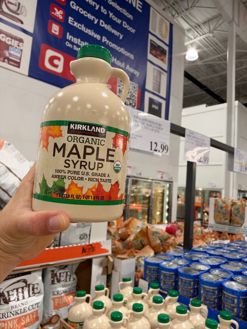 Costco - Kirkland Maple Syrup
