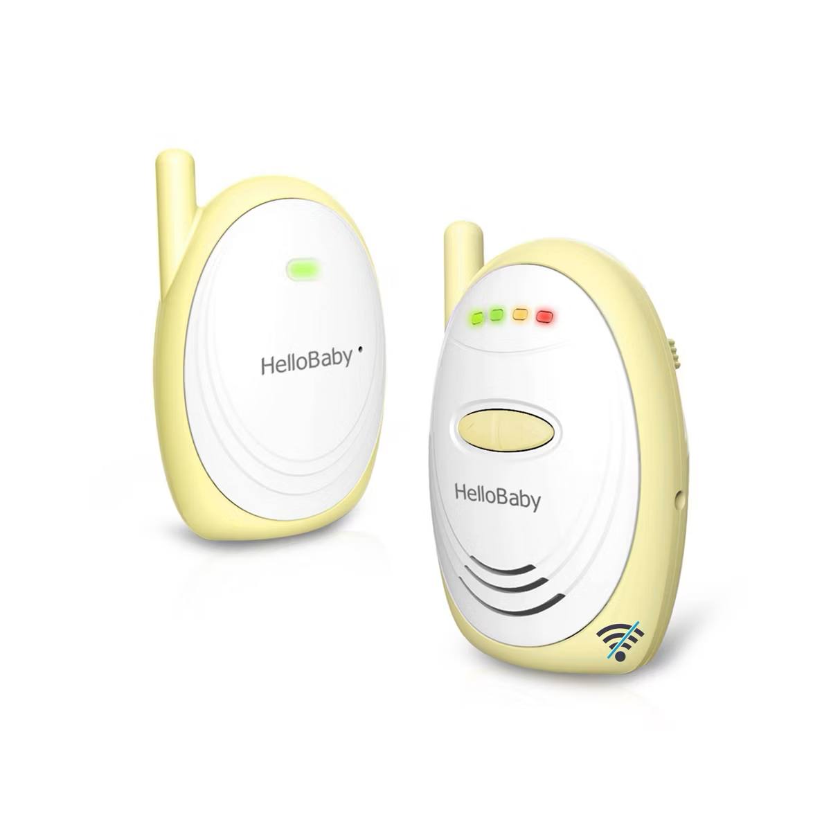 Target- HelloBaby Audio Baby Monitor (HB168) - Yellow/White