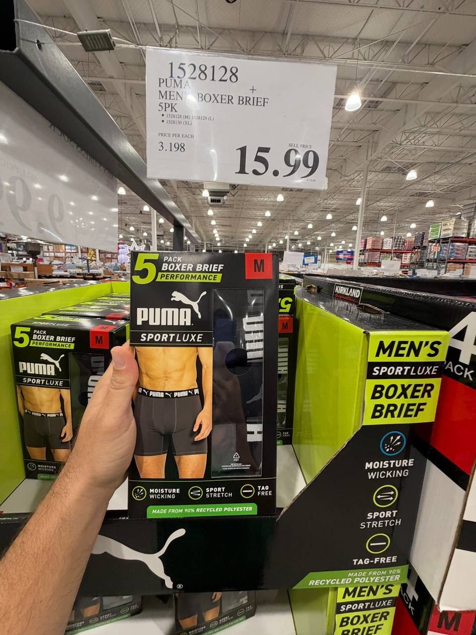 Costco - Puma Men's Boxer Brief