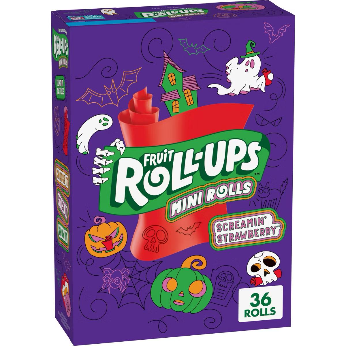 Target - Fruit Roll-Ups Snacks Halloween Mini Rolls - 13.3oz/36ct