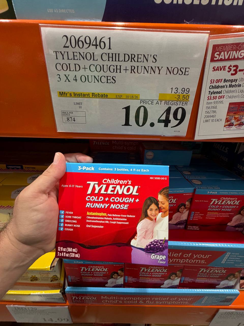 Costco - Tylenol Childrens