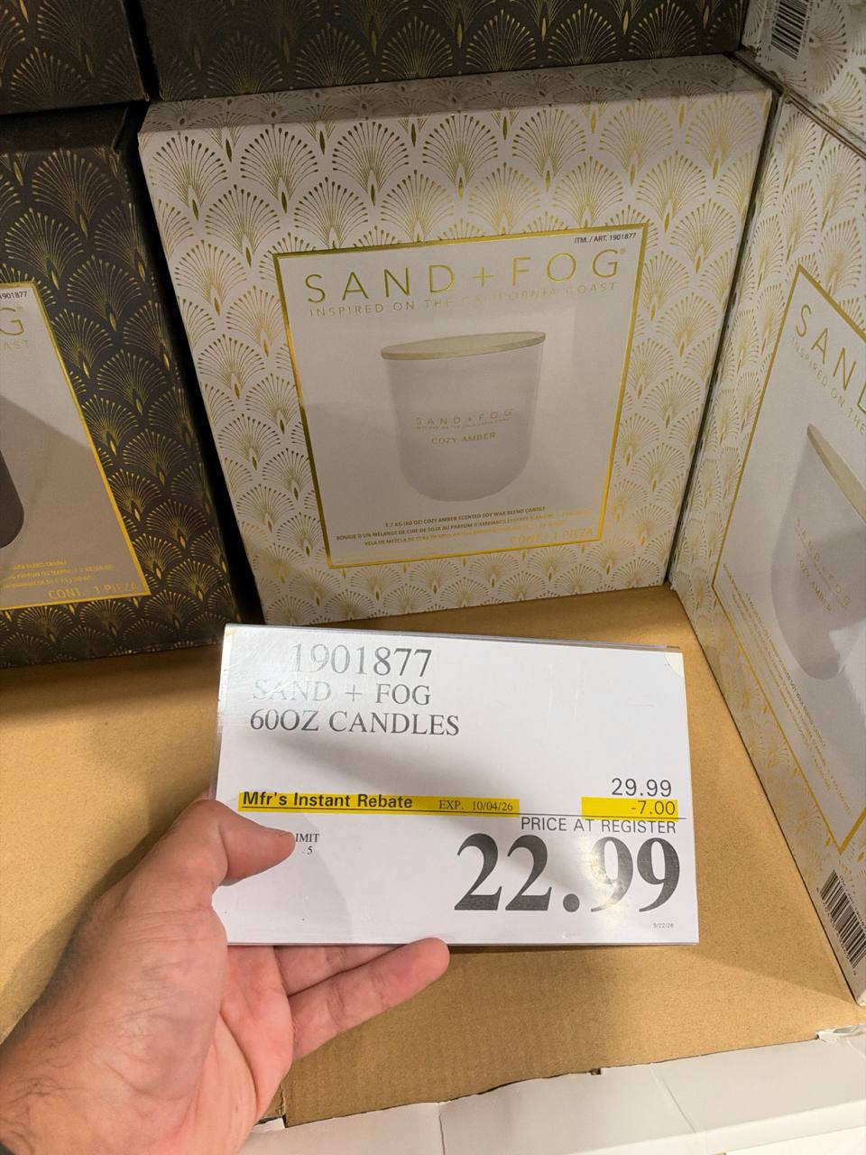 Costco- Sand + Fog Candle
