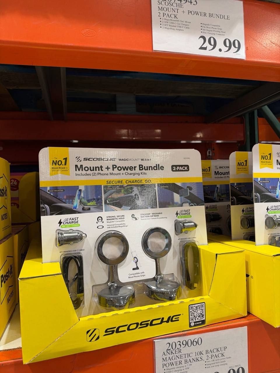 Costco - Scosche Mount + Power Bundle