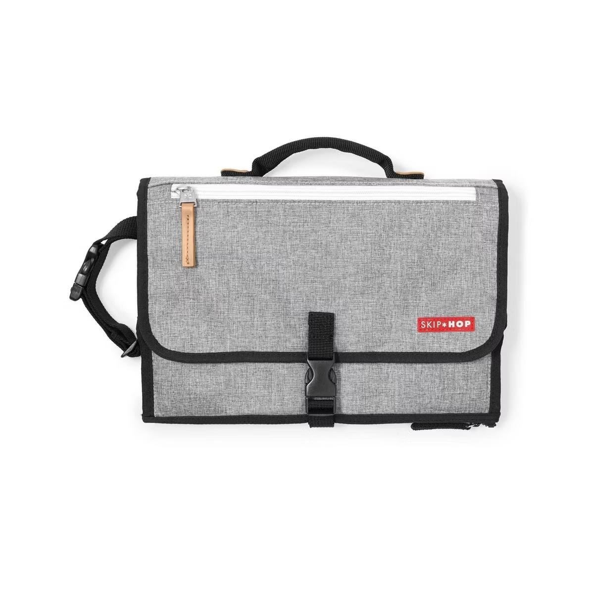 Target- Skip Hop Pronto Baby Changing Station - Gray Melange: Storage Pockets, Fits Into Diaper Bag, Carry Handle, Wipes Case