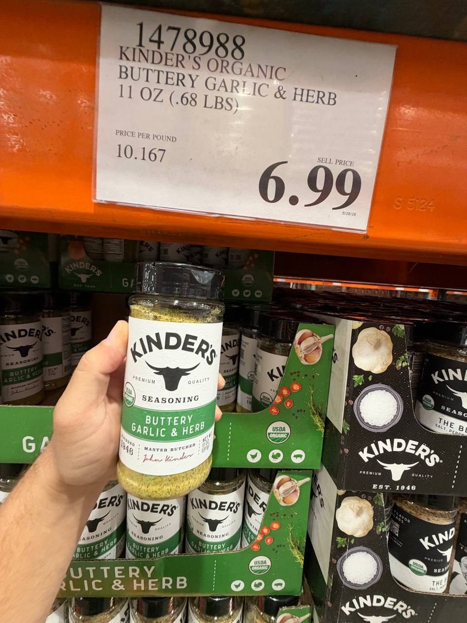 Costco - Kinder's Buttery Garlic & Herb