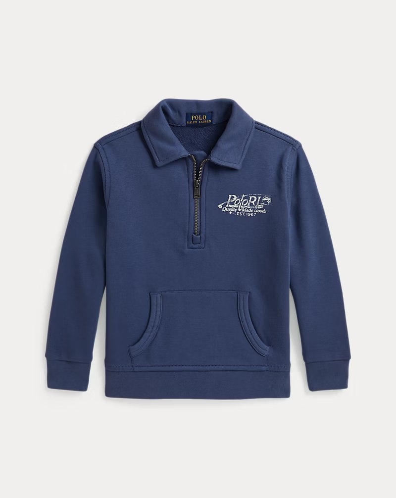 PRL Boy - Logo French Terry Collared Sweatshirt