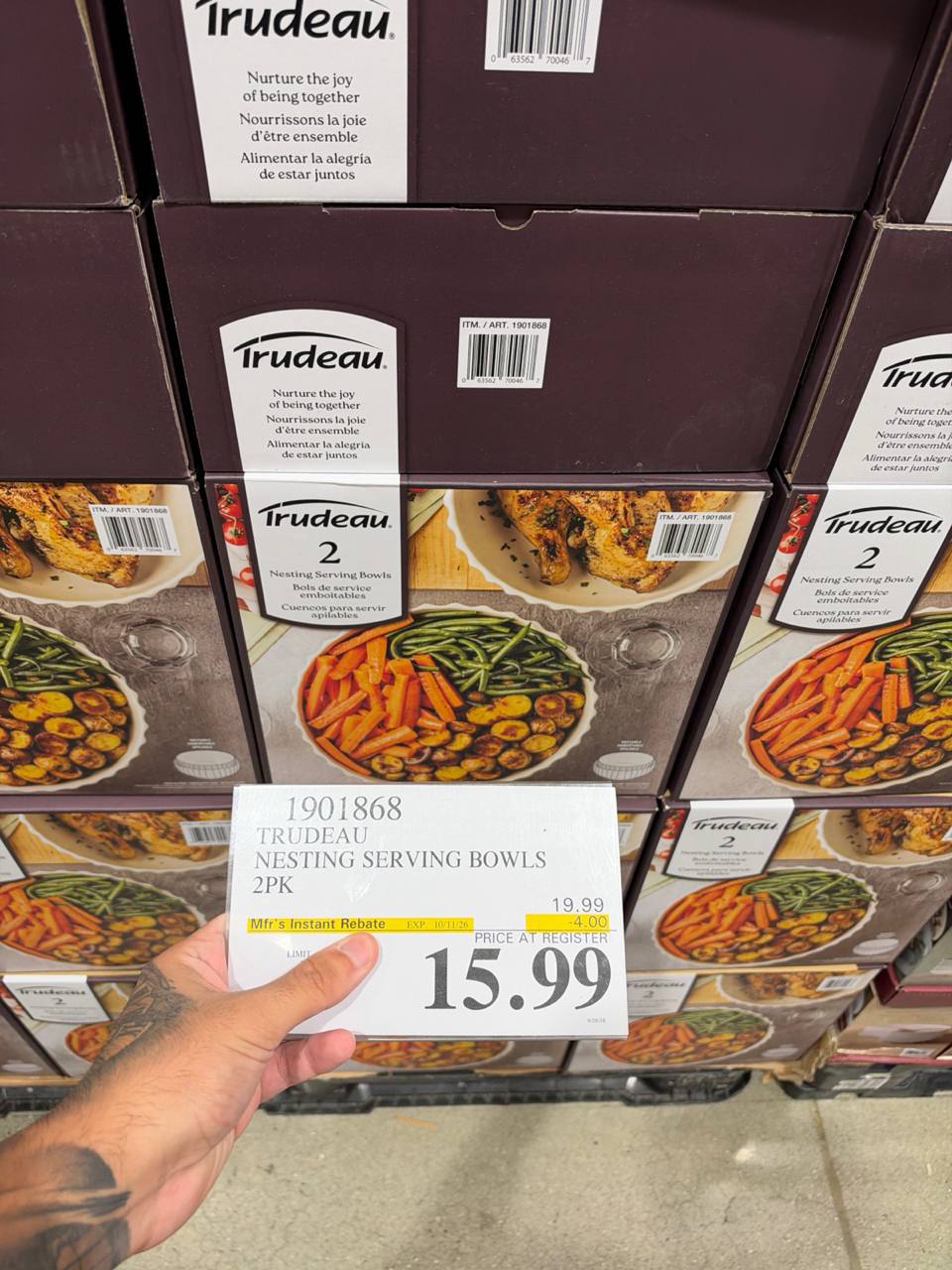 Costco - Trudeau Nesting Serving Bowls
