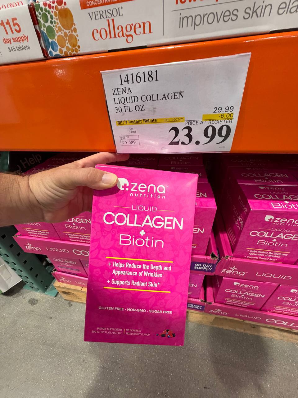 Costco - Zena Collagen + Biotin
