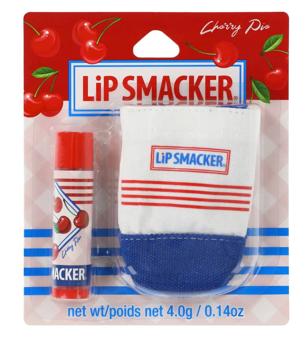 Five Below - Lip Smacker® Cherry Pie Lip Balm & Tote Pack