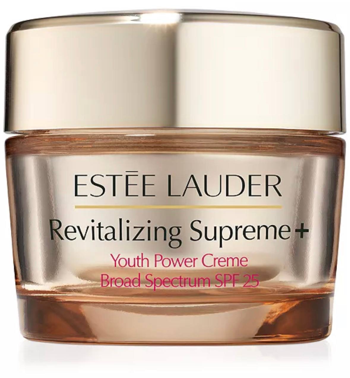 Estée Lauder- Estée Lauder Revitalizing Supreme+ Cream Moisturizer with Hyaluronic Acid & Peptides SPF 25, 2.5 oz