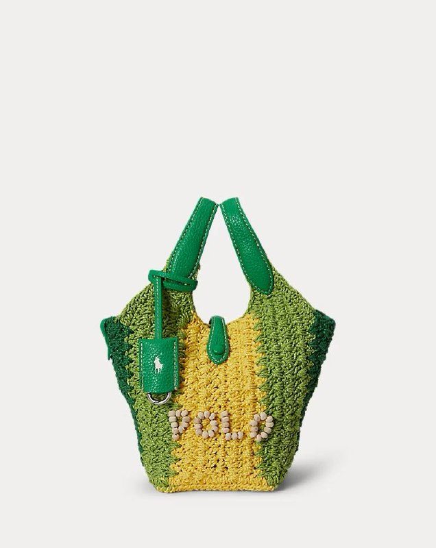 PRL Fem- Polo Play Suede Small Tote & Crossbody