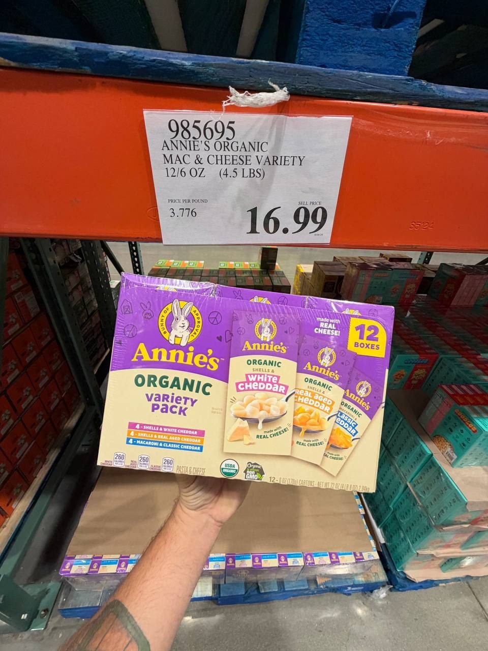 Costco - Annie's Organic Mac & Cheese