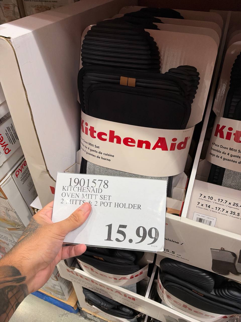 Costco- Kitchen Aid Oven Mitt Set