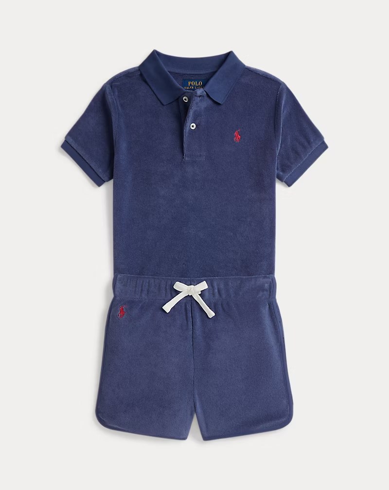 PRL Boy - Terry Polo Shirt & Short