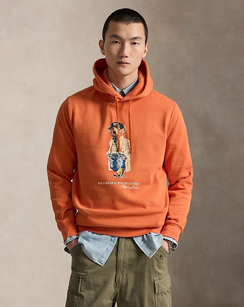 PRL Masc -Polo Bear Fleece Hoodie