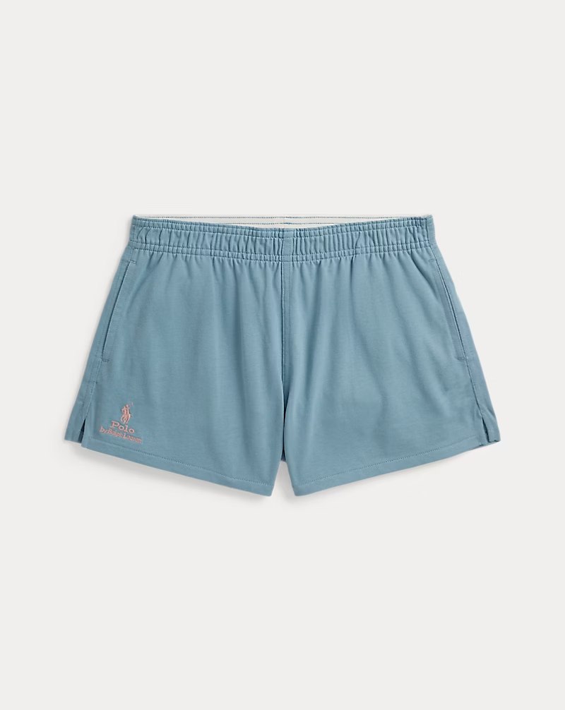 PRL Girl- Logo Cotton Jersey Short