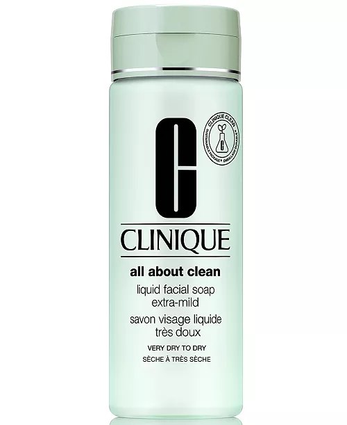 Macy's - Clinique All About Clean™ Liquid Facial Soap Cleanser Extra Mild, 6.7 fl oz