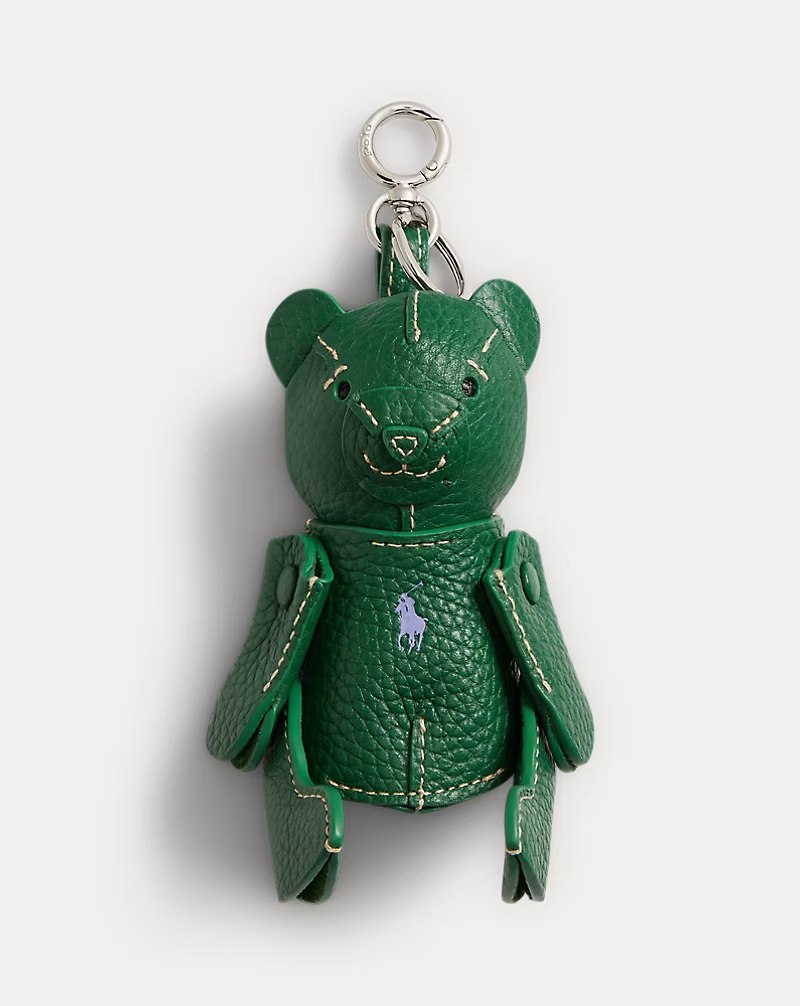 PRL Fem - Polo Bear Leather Bag Charm