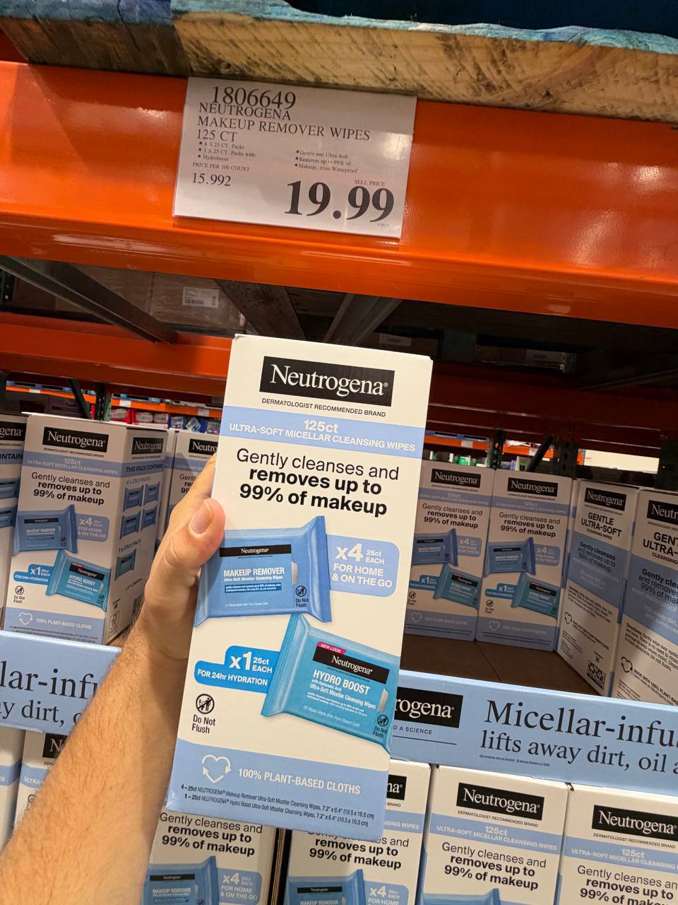 Costco - Neutrogena Makeup Remover