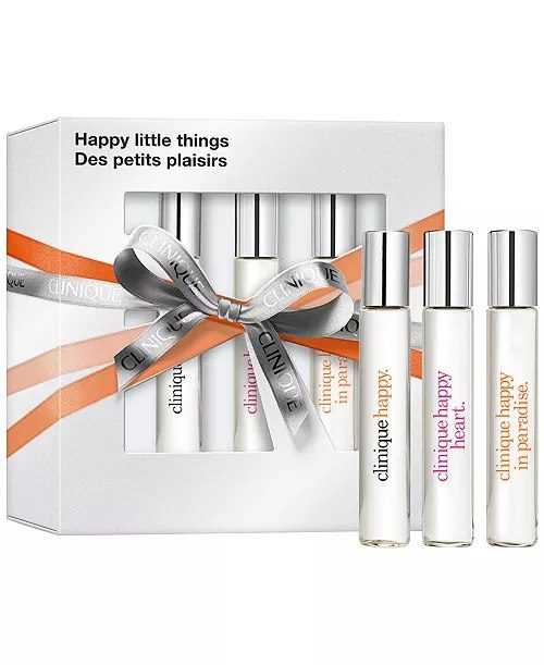 Macy's - Clinique 3-Piece Happy Little Things Perfume Spray Gift Set