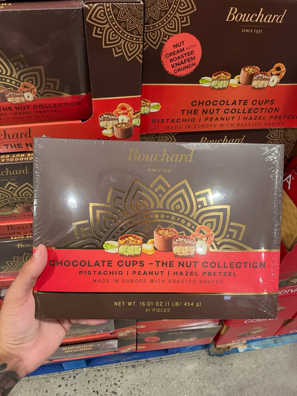 Costco- Bouchard Chocolate Cups - The Nut Collection