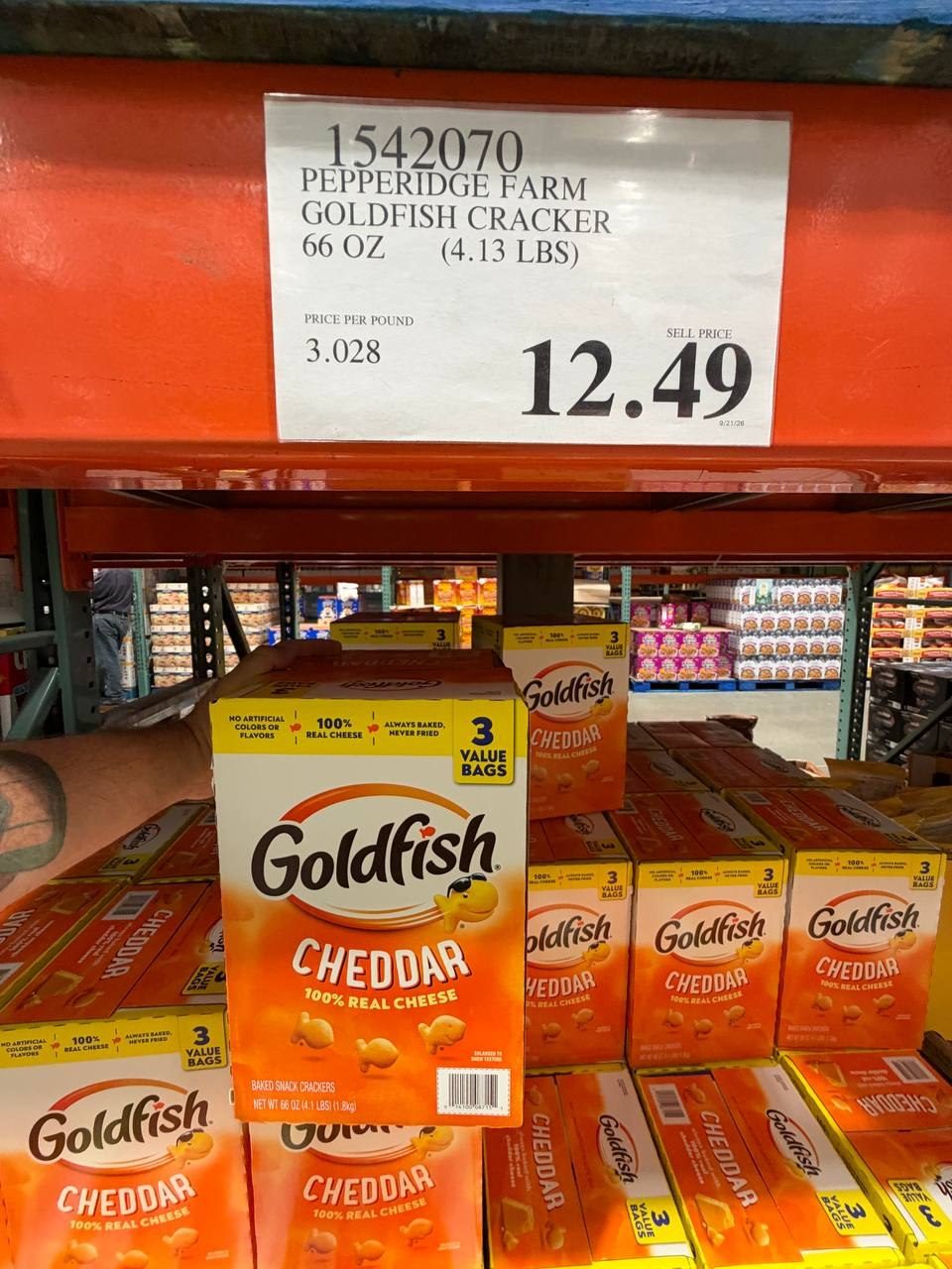 Costco - Pepperidge Farms Goldfish Cracker